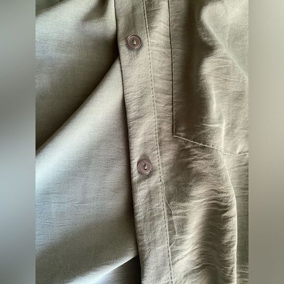 Fashion Nova Casual Brunch Short Shirt Set Light Green Size 1X 2 Pieces NWT - Picture 9 of 15